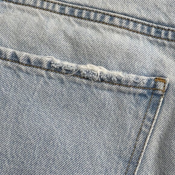 FRAME Women's Light Blue Le Jane Ankle Leg Cotton Jeans Size 29x24'' - Picture 11 of 13